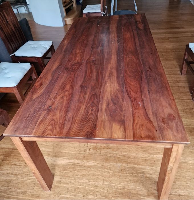 Stół drewniany palisander 200x100 cm