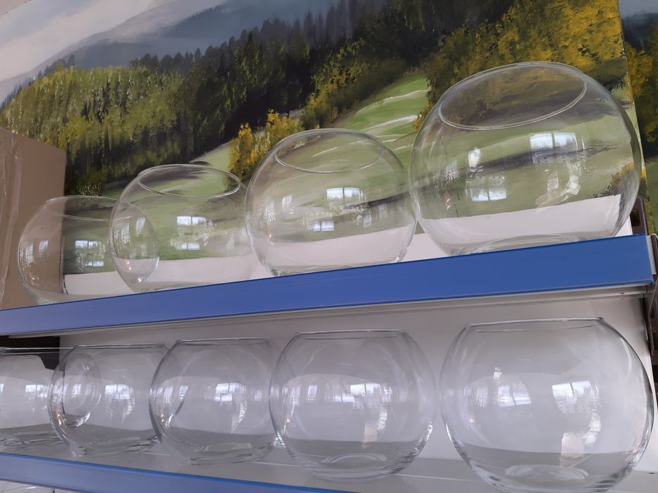 Kule szklane 24cm 10 sztuk