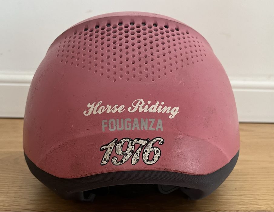 Kask, toczek do jazdy konnej Fouganza 52-55
