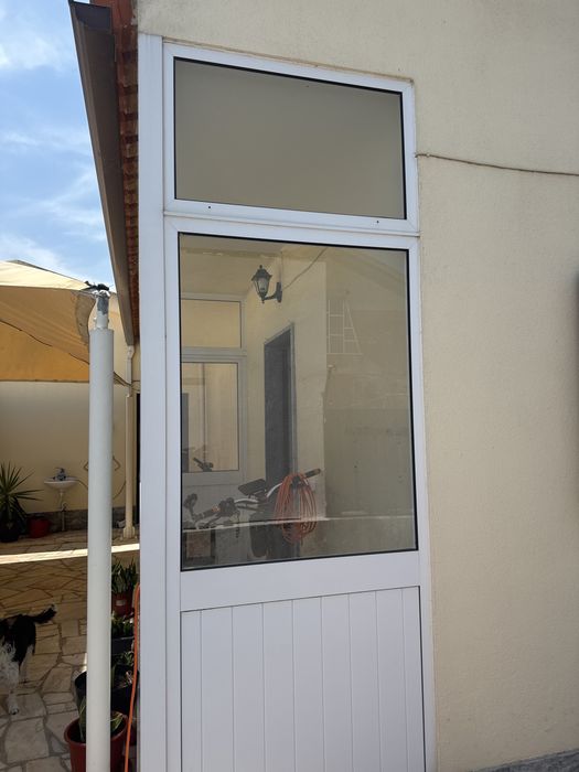 Marquise aluminio  Branco