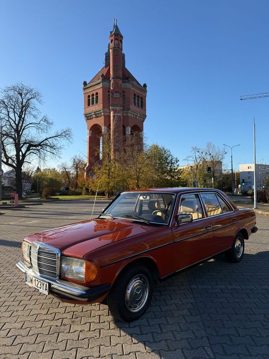 Mercedes-Benz W123 Mercedes W123 1983r. SALON POLSKA - jasne wnętrze - bardzo dobry stan