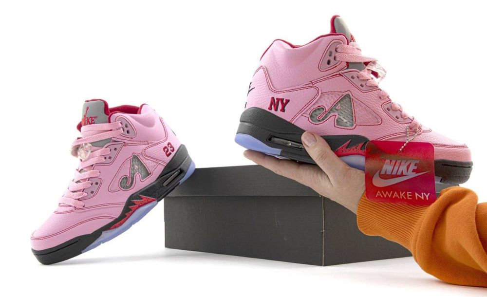 Nike Air Jordan 5 Retro Awake NY Arctic Pink