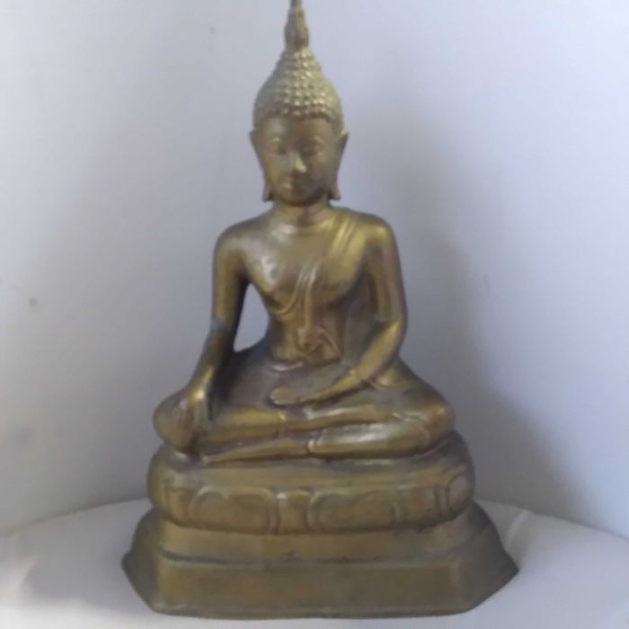 Duża Ładna figura z mosiądzu 24 cm / Polecam