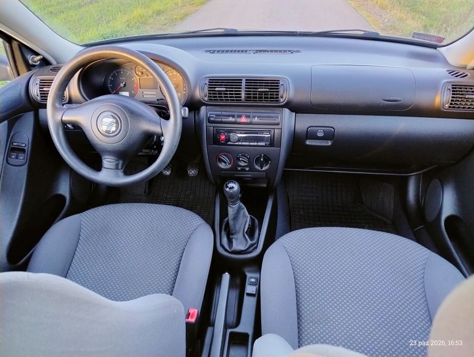 Seat Leon 1,6 105KM, benzyna + LPG, 2004