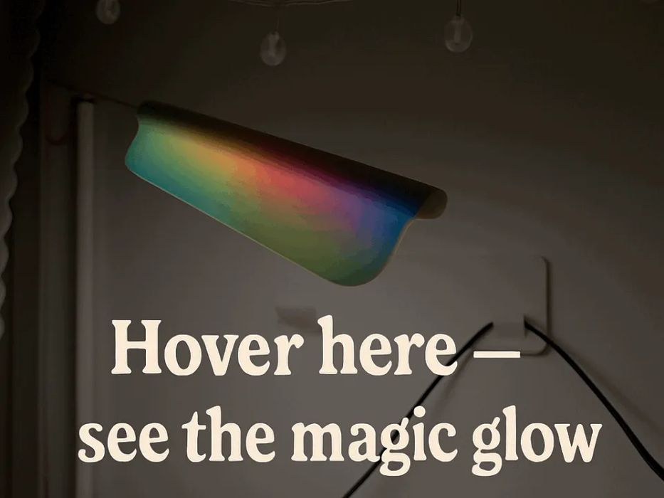 Rainbow Glow Lampshade for Mi 1 / 1S Table Lamp