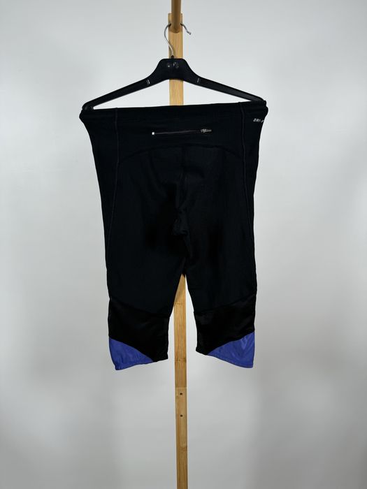Nike dri-fit czarne kolarki szorty spodenki S