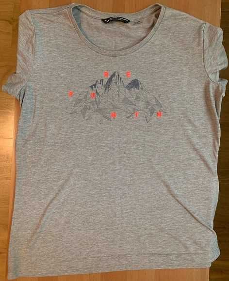 t-shirt damska koszulka Salewa S trekking hiking