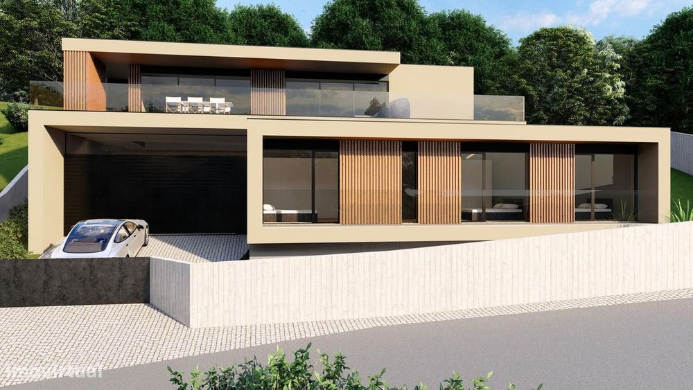 Moradia V3 + Escritório em estrutura localizada em Geme