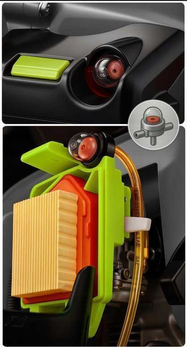 Nowa Spalinowa MOCNA Dmuchawa do Liści Śniegu Plecakowa 370km/h 24m3