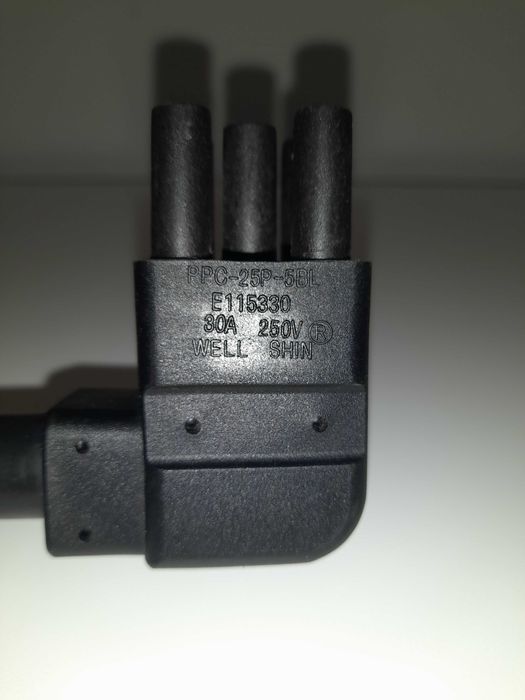 Well Shin PPC-25P-5BL 30A 250V Cabo De 5 Pinos