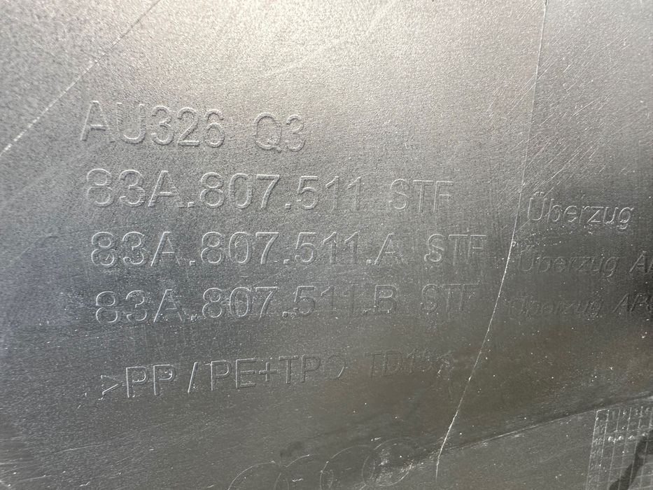Zderzak Audi Q3 II 83A Tył Tylny