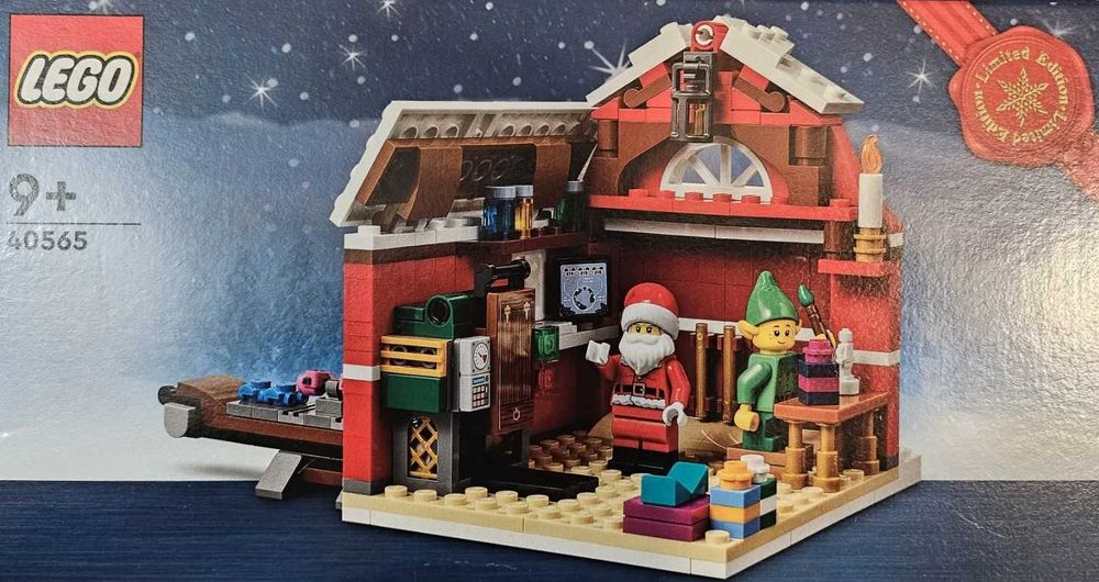 LEGO 40565 – Pracownia Świętego Mikołaja - Zestaw kolekcjonerski NOWY