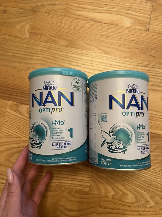 Суміш смесь Nan opti pro 1, Nan supreme pro 2 детское питание