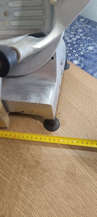 Fiambreira elétrica de bancada, disco corte  220