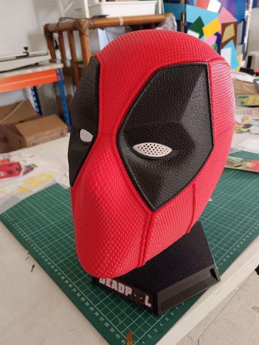 Mascara costplay deadpool totalmente desmontavel