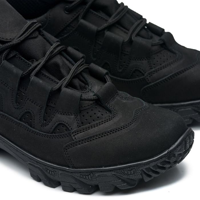 Тактичні літні шкіряні кросівки з перфорацією кроссовки тактические