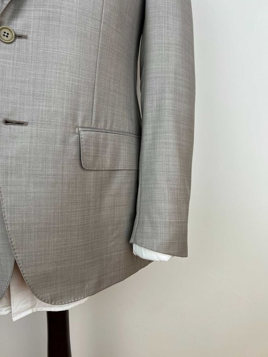 SERGIO NESCI x ZEGNA Beige Wool Suit класичний костюм-двійка Італія + вовна Зенья