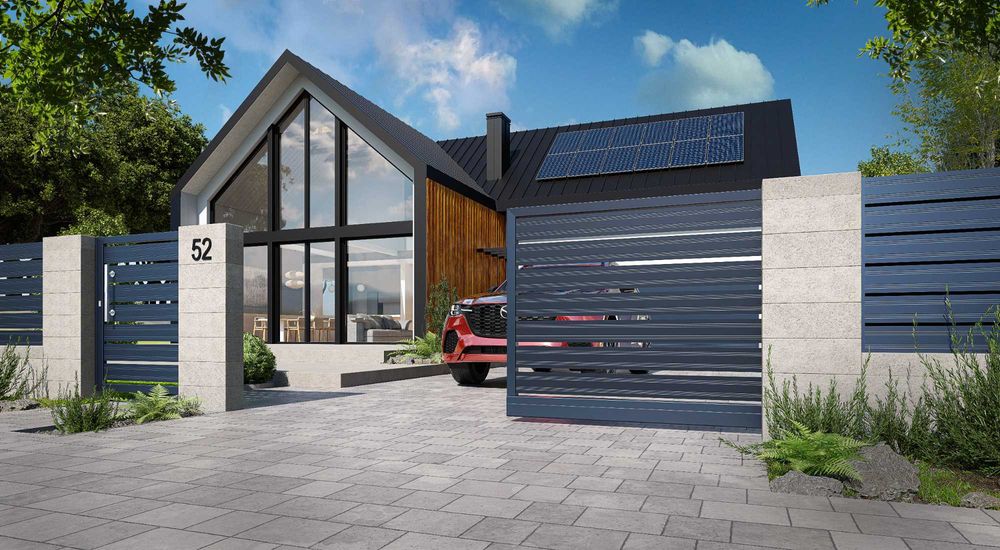 Profil aluminiowy FALA 150x20x1,4 mm – Wyjątkowe ogrodzenie NOWOŚĆ