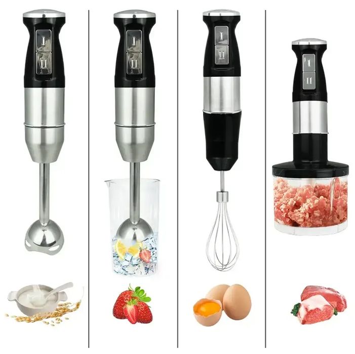 Блендер 4 в 1  BITEK BT-326 міксер кухонний комбайн подрібнювач 800 ВТ