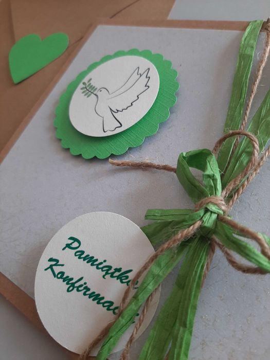 Kartka personalizowana - bierzmowanie,  konfirmacja