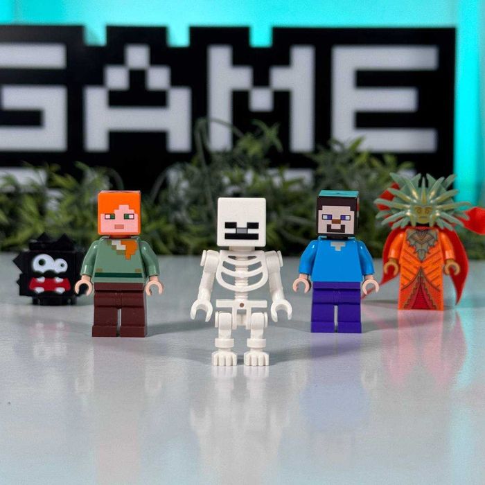 Фігурка Lego Minecraft Skeleton Лего Dungeons & Dragons Б/У