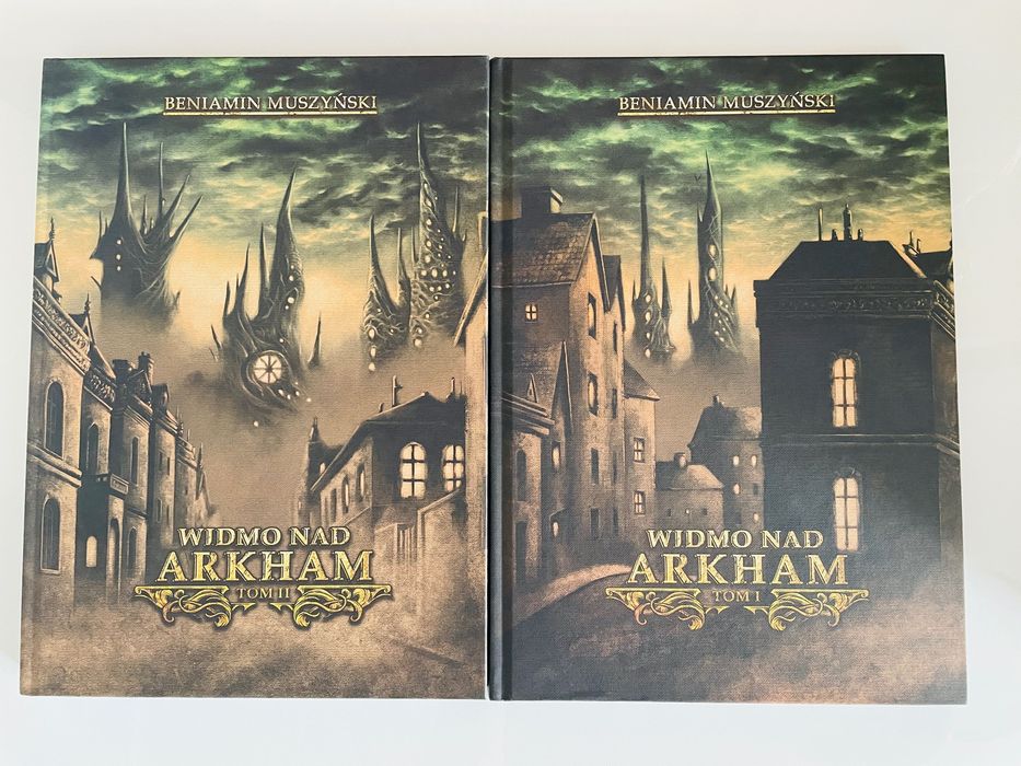 Gra paragrafowa: Widmo nad Arkham (Tom 1 i 2) – Stan jak nowy!