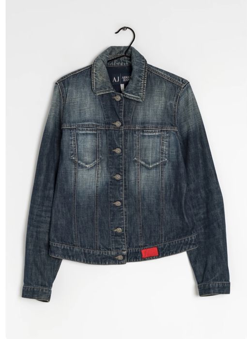 Armani  Jeans 00s Vintage джинсовка джинсова куртка
