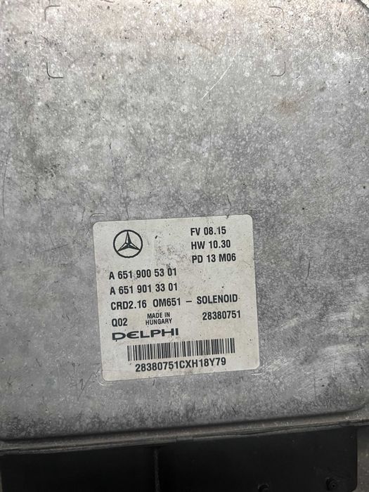Centralina do motor MERCEDES-BENZ E-CLASS (W212) E300 CDI A6519005301/A6519013301