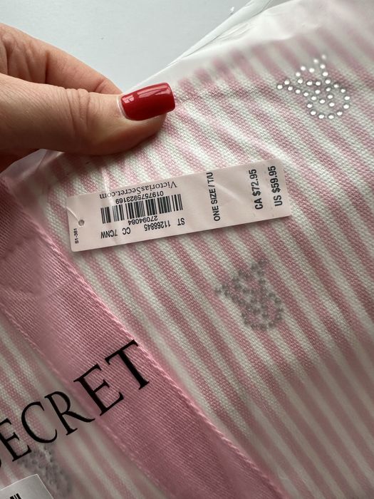 Victoria’s Secret TOTE BAG сумка шопер тоте рожева оригінал