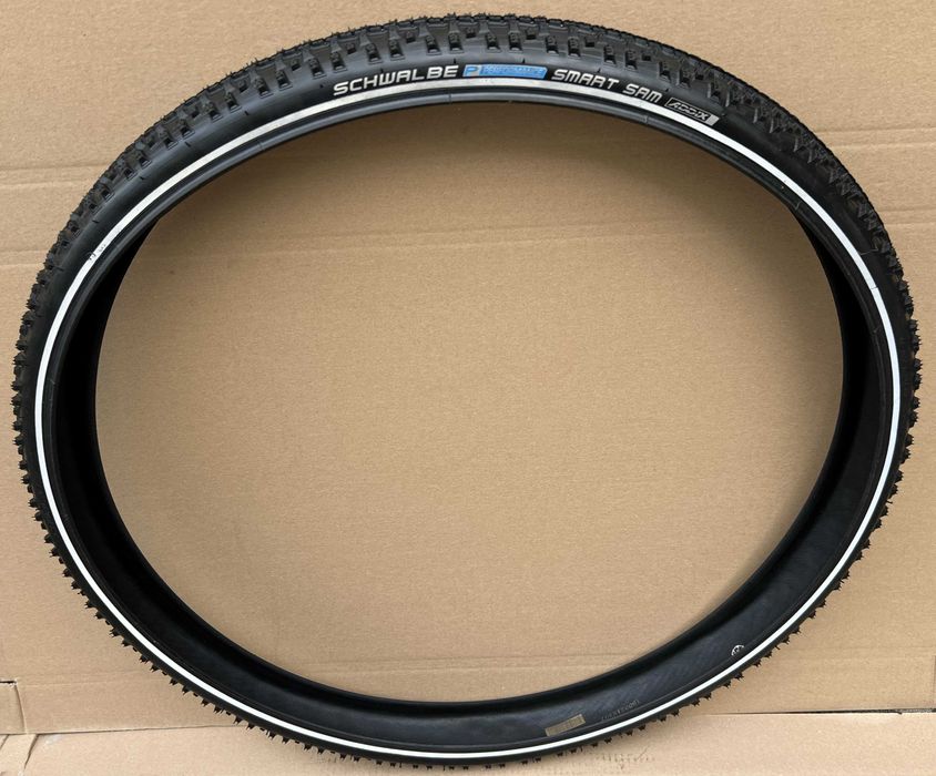 Opony SCHWALBE SMART SAM 28x1,65" ADDIX 42-622 Gravel NOWY Komplet 28"