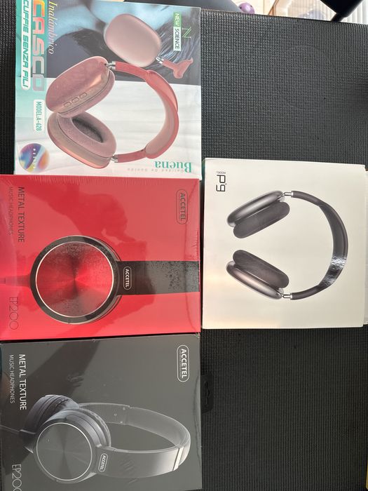 Auriculares de todo o tipo! Brutais e coloridos