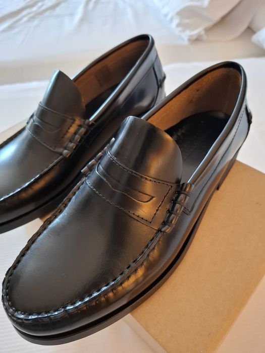Mocassin Clássicos novos, cor preto, tamanho 41