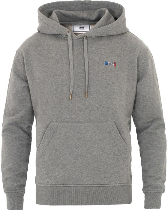 Bluza z kapturem hoodie Ami Paris S Tricolor logo