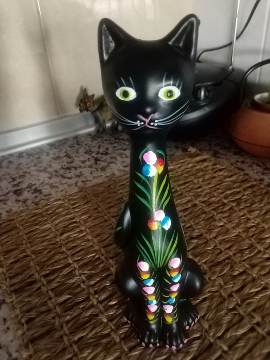 Gato preto,  artesanato português