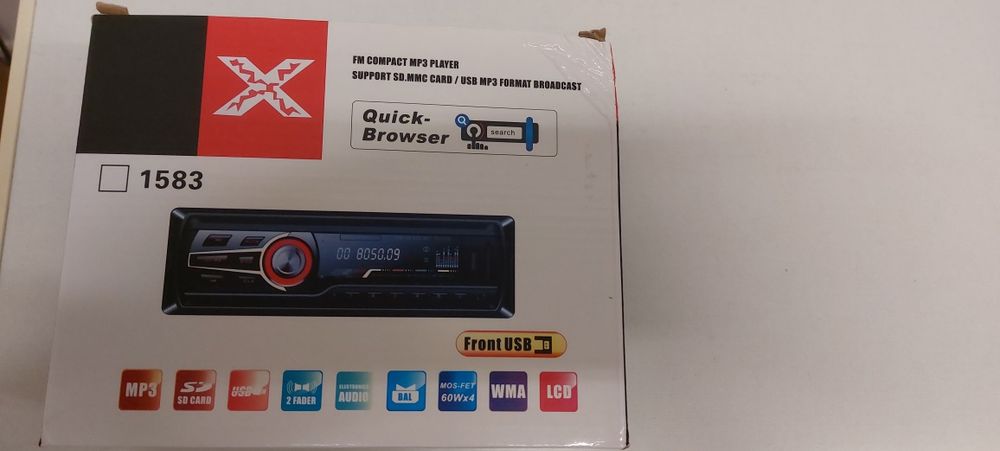 Autoradio novo caixa