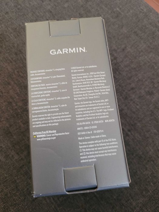 Zegarek sportowy smartwatch Garmin Vivoactive 5 kremowy