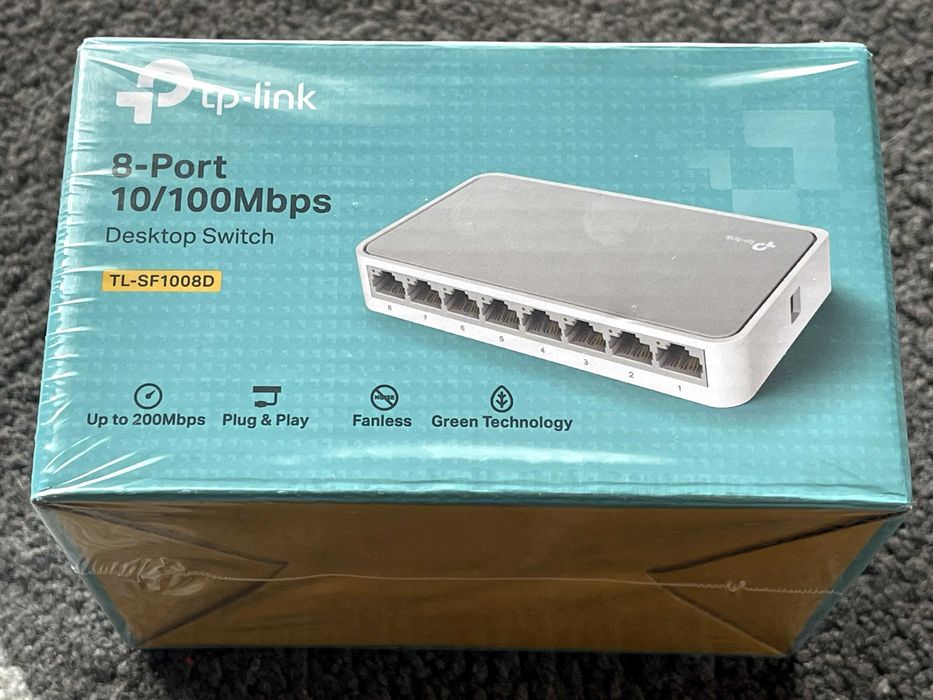 TP-LINK 8-port switch tl-sf1008d