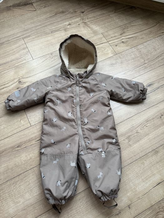 Комбінезон H&M коричневий в ідеальному стані 80 розмір