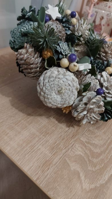 Новорічний вінок.