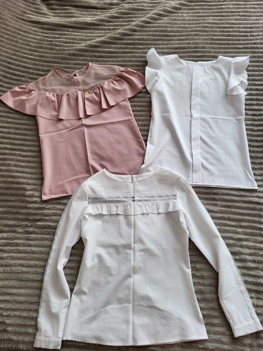 Блузка шкільна  р. 140