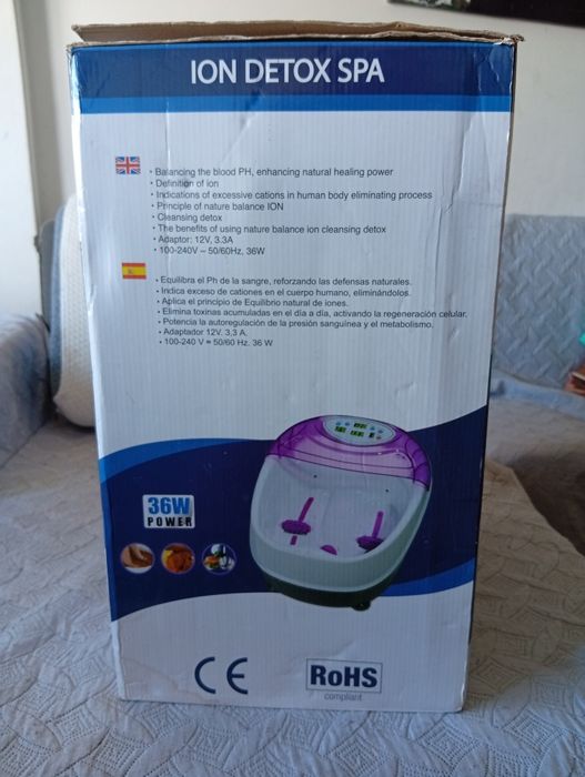 Íon detox SPA com pouca utilização