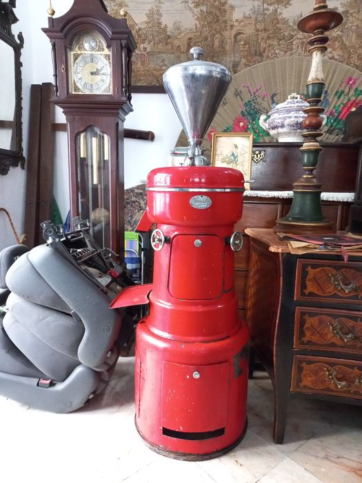 Moinho café antigo mó de pedra