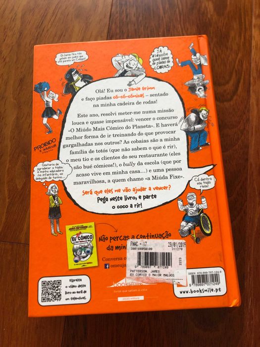 Livro | Eu Cómico - o maior maluco do riso (capa dura)