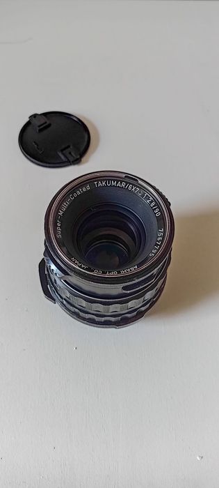 Camera Pentax 645 N analógica médio formato