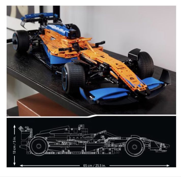 В наявності Конструктор LEGO Technic Гоночний McLaren Formula 1 42141)