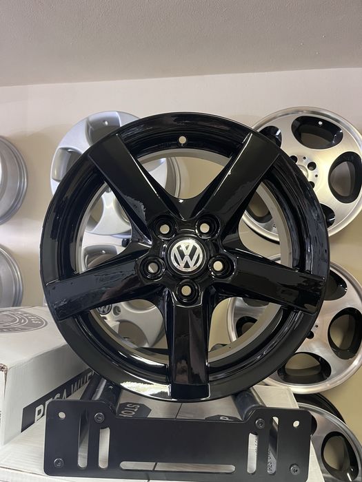 Jantes 16” 5x112 Pretas Compativeis VW Caddy Golf Audi A3 Seat Leon