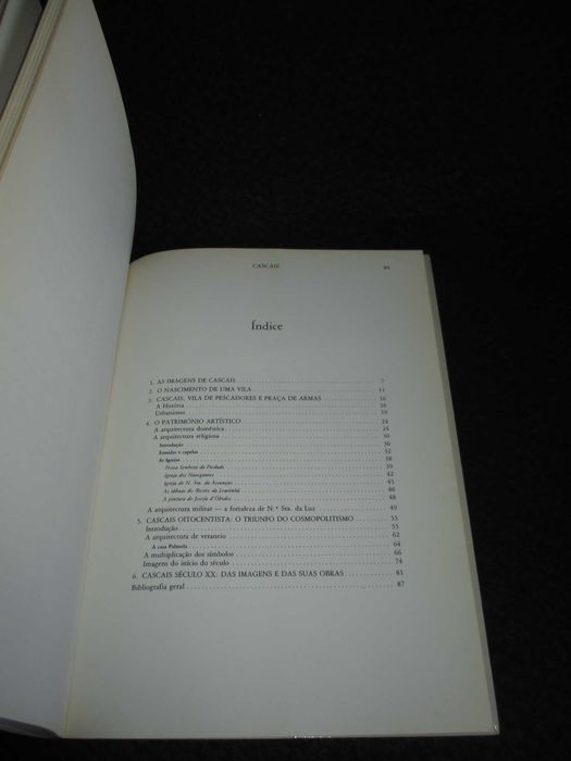 Livro Cascais Raquel Henriques da Silva Cidades e Vilas de Portugal