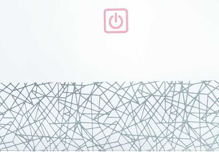 Espelho WC de parede com iluminação LED 60 x 80 cm (anti-embaciante)