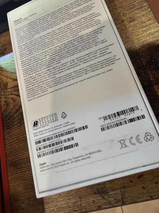 Iphone 14 128Gb Bat:83% Gwarancja/SklepGSM/Lwsk