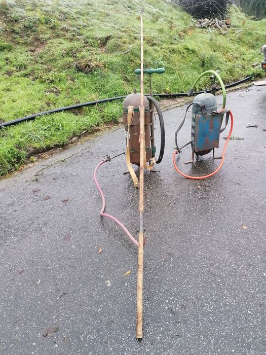 Aparelhos de sulfatar/pulverizar antigo